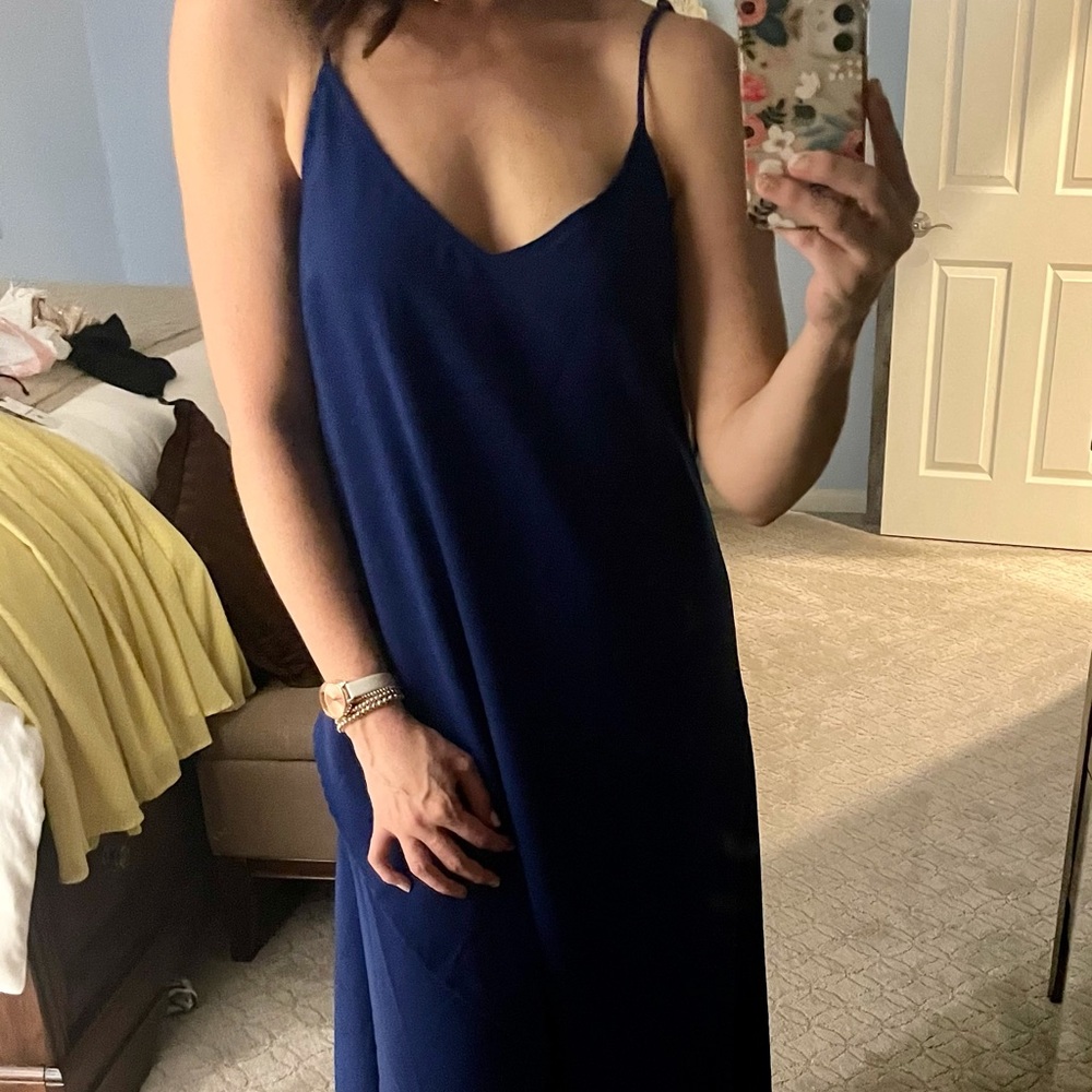 Lulus blue maxi dress - Picture 5 of 6